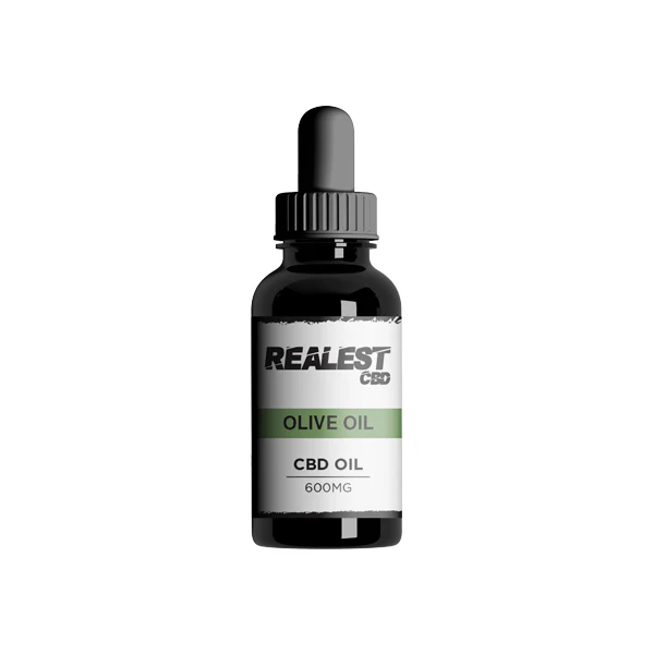 Realest CBD 600mg Broad Spectrum CBD Olive Oil – 30ml (BUY 1 GET 1 FREE)