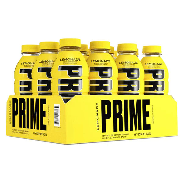 PRIME Hydration USA Lemonade Sports Drink 500ml – Past Best Before Date