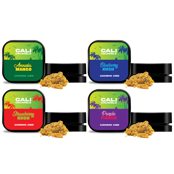CALI CRUMBLE 90% Broad Spectrum CBD Crumble – 1g