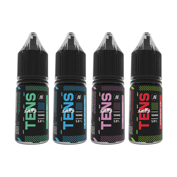20mg Tens Salts 10ml Nic Salts (50VG/50PG) – (Full Box) Pack Of 10