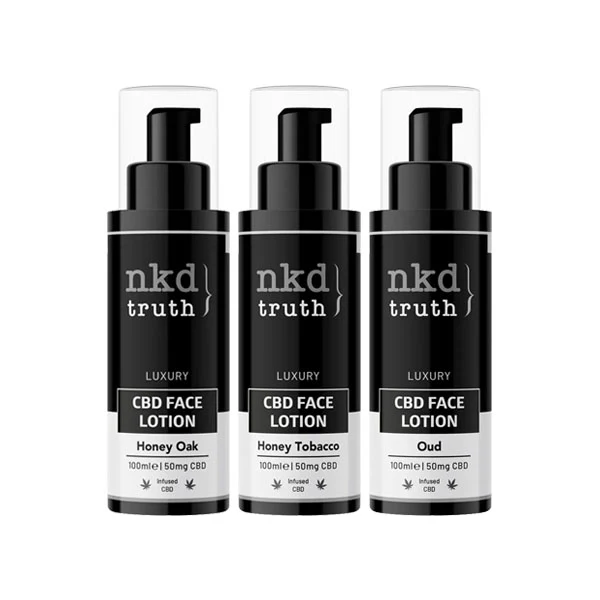 NKD 50mg CBD Face Lotion – 100ml