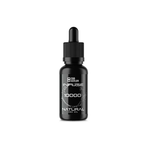 CBD Asylum Infuse 10000mg CBD Natural Oil – 30ml (BUY 1 GET 2 FREE)