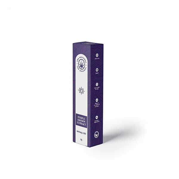 CBD Brothers Purple 164mg CBD/CBDA Extract – 1ml