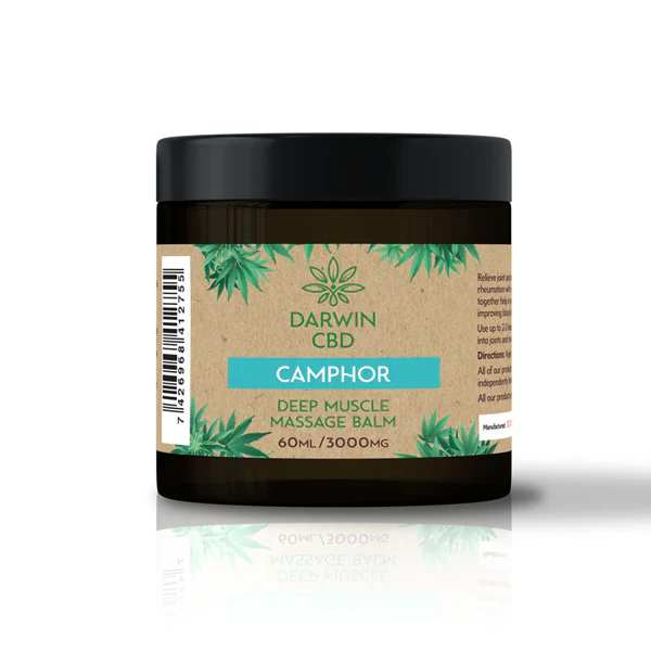 Darwin CBD 3000mg CBD Camphor Massage Balm – 60ml