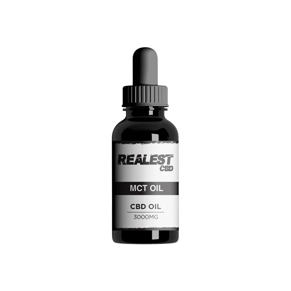 Realest CBD 3000mg Broad Spectrum CBD MCT Oil – 30ml (BUY 1 GET 1 FREE)