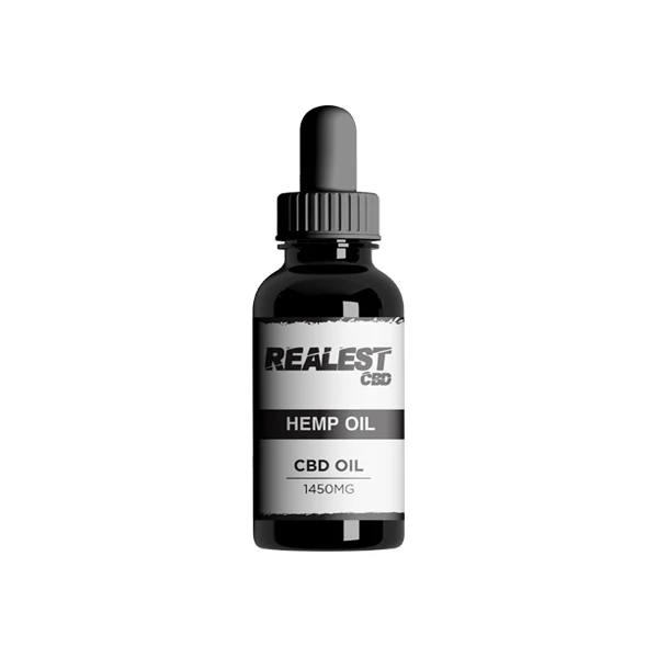 Realest CBD 1450mg Broad Spectrum CBD Hemp Oil – 30ml (BUY 1 GET 1 FREE)
