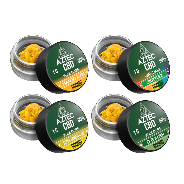 Aztec CBD 900mg CBD Wax/Crumble – 1g