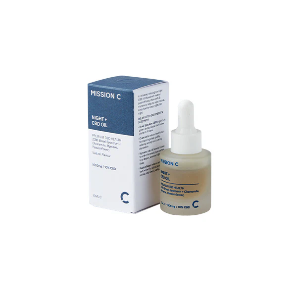 Mission C Night + 1000mg CBD Oil – 10ml