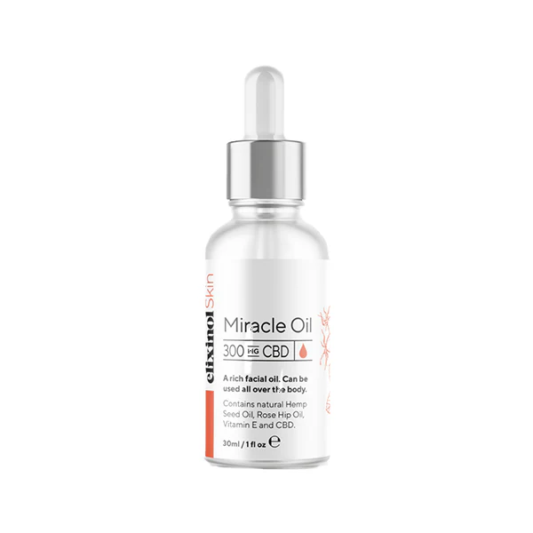 Elixinol Skin 300mg CBD Miracle Oil – 30ml