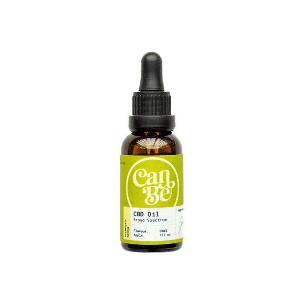 CanBe 500mg CBD Broad Spectrum Apple Oil – 30ml
