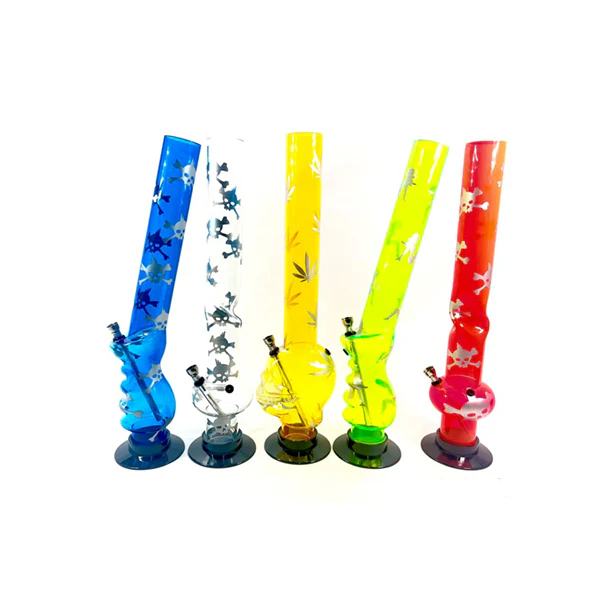 18″ Mixed Design Acrylic Bong – FAP-A