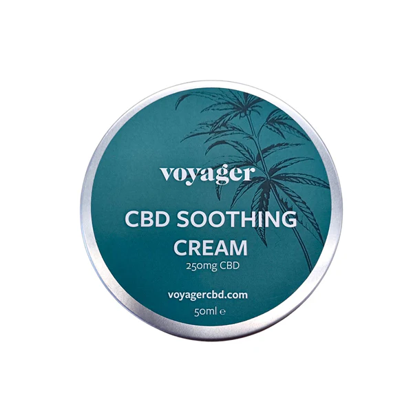 Voyager 250mg CBD Soothing Cream – 50ml