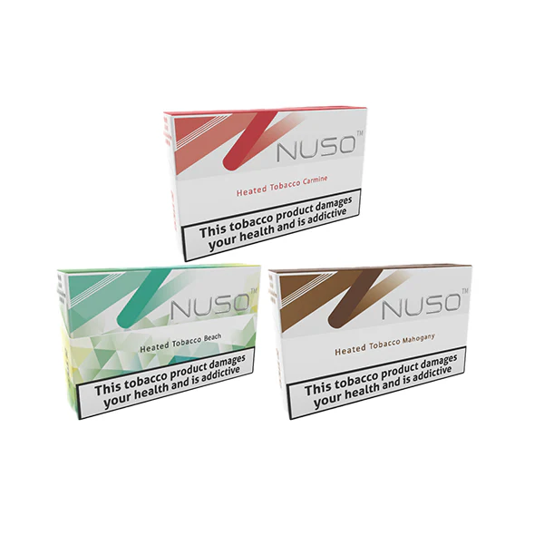 NUSO Heated Tobacco Sticks Strength 2 – 20 Sticks