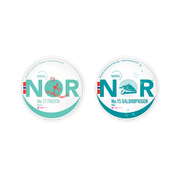 8mg NOR Mini Nicotine Pouches – 20 Pouches