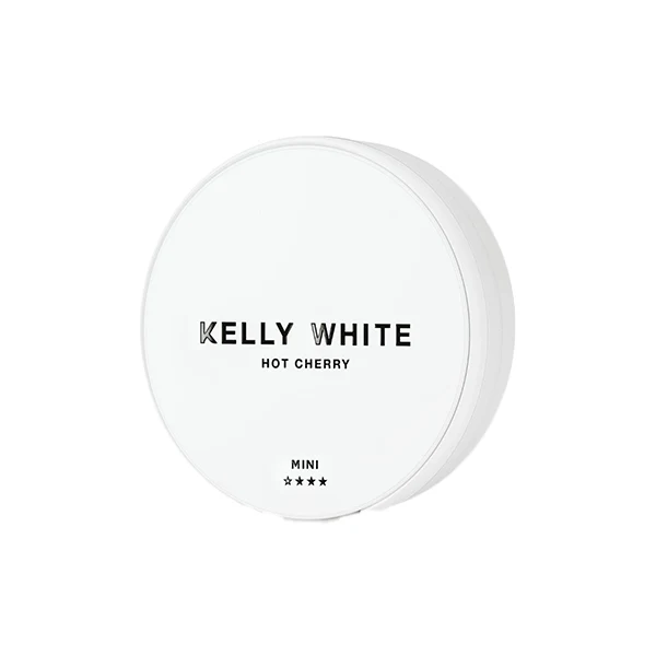 Short Dated :: 16mg Kelly White Mini Medium Hot Cherry Nicotine Pouches – 20 Pouches