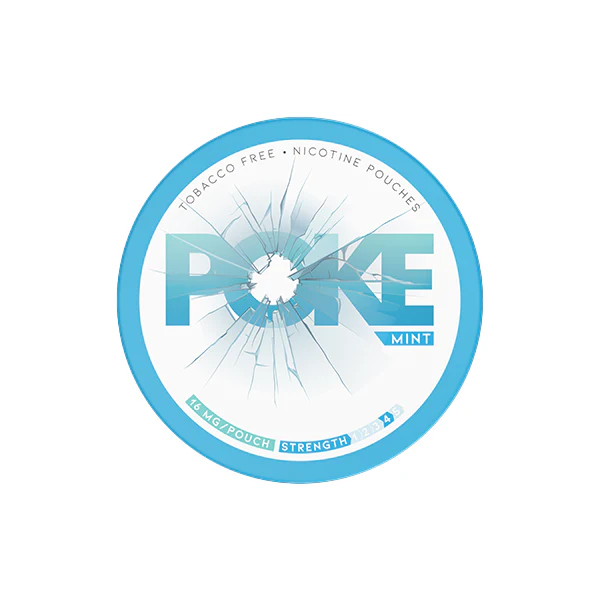 16mg Poke Mint Nicotine Pouches – 20 Pouches