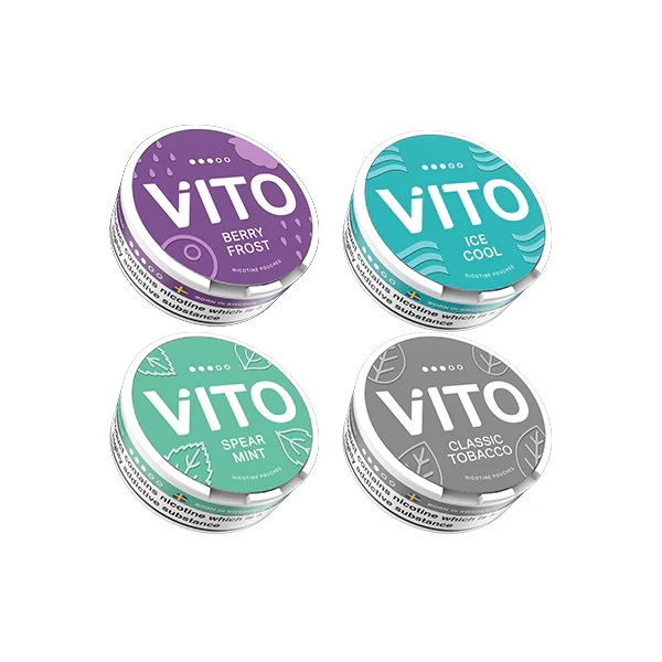 10mg VITO Nicotine Pouches – 20 Pouches