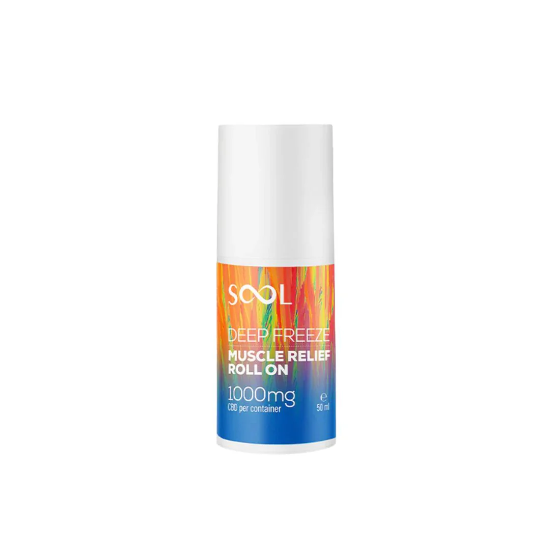 SOOL 1000mg Deep Freeze Muscle Relief CBD Roll On – 50ml