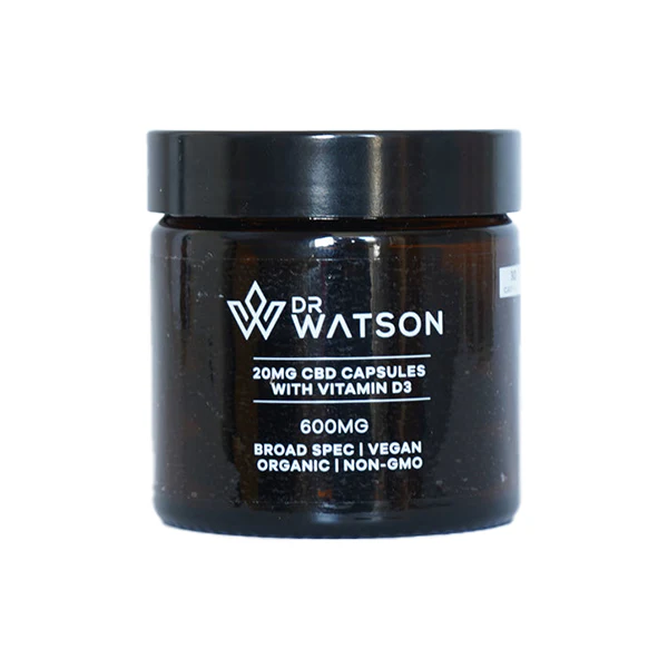 Dr Watson 600mg CBD Capsules – 30 Caps