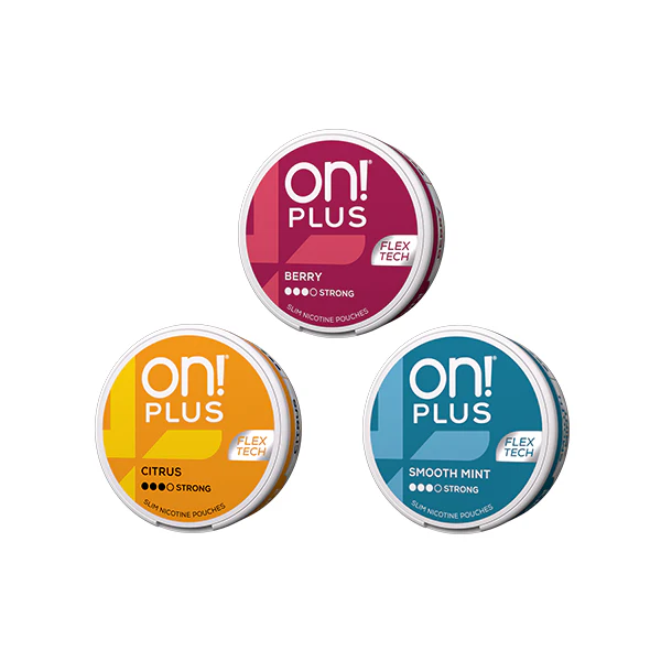 9mg On! Plus Strong Nicotine Pouches – 20 Pouches
