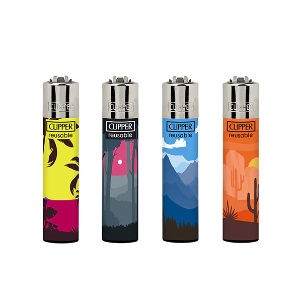 40 Clipper D40 CP11RH Classic Flint Natural Mix Lighters – CL3C1596UKH