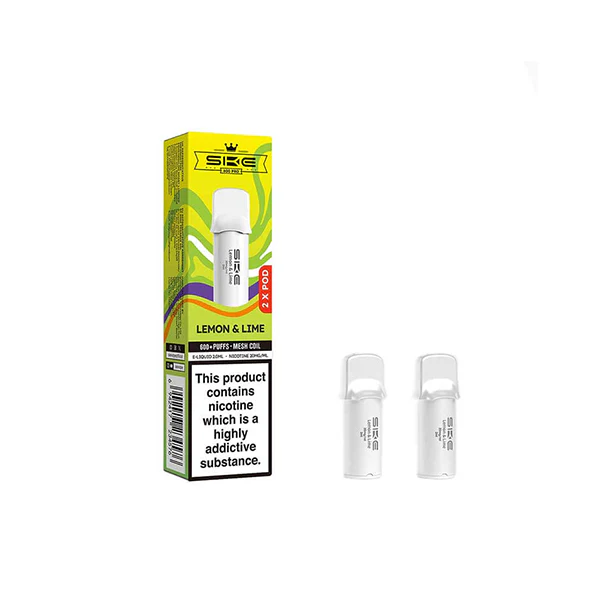 20mg SKE Crystal Pro Replacement Prefilled Pods 2ml 1200 Puffs – 2 Pcs
