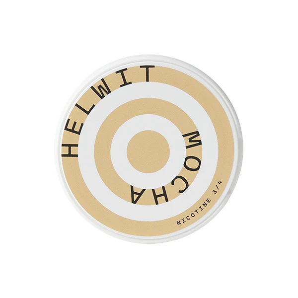 HELWIT 9mg Nicotine Pouches Mocha – 20 Pouches