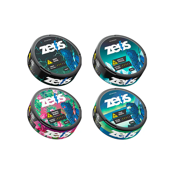 Zeus 20mg Strong Nicotine Pouches – 20 Pouches