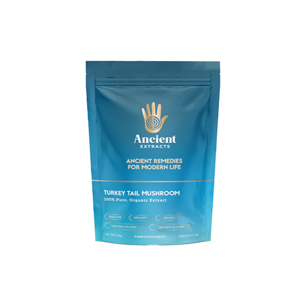 Ancient Extracts Organic Turkey Tail Powder – 60g