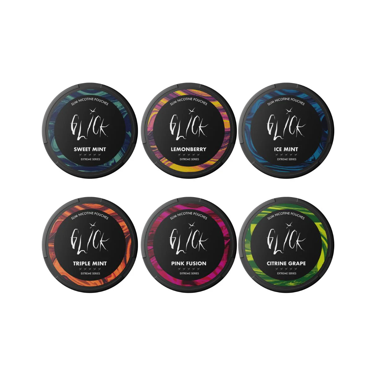 20mg Glick Extreme Nicotine Pouches – 20 Pouches
